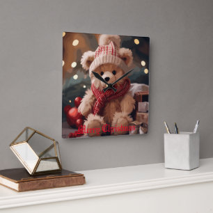 Huggable Square Wall Clock