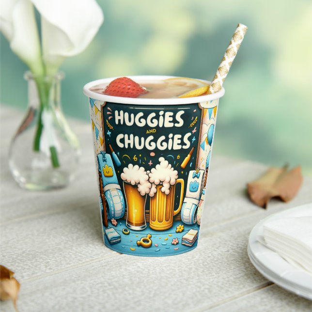 huggies and chuggies paper cups (Insitu)