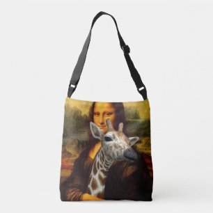 Hugging A Giraffe Crossbody Bag