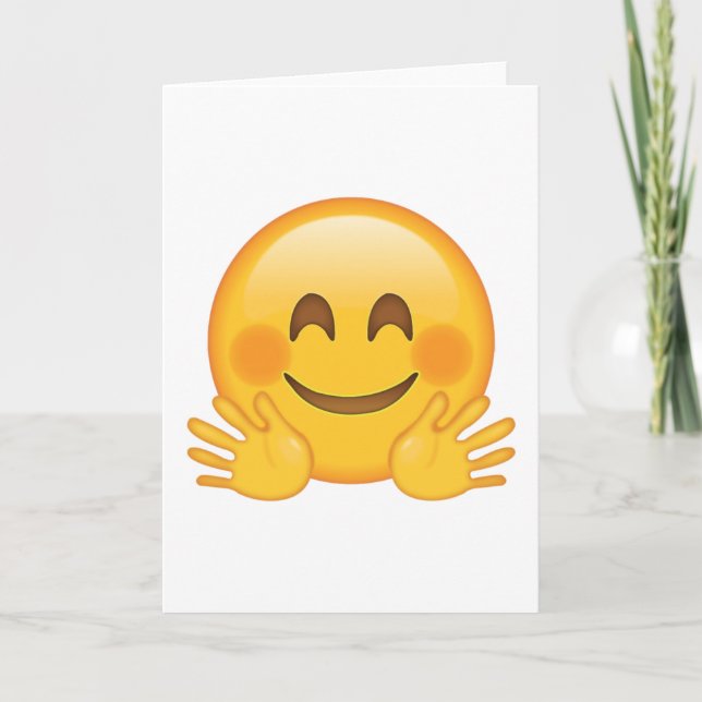 Hugging Face - Emoji Card (Front)