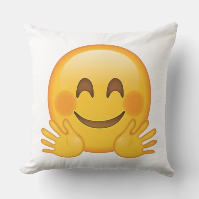 Hugging Face - Emoji Cushion (Front)