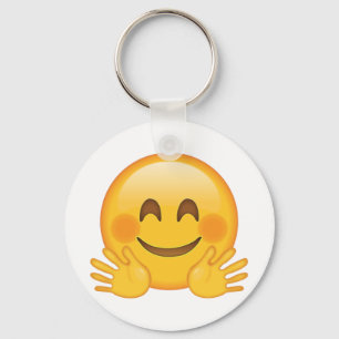 Hugging Face - Emoji Key Ring