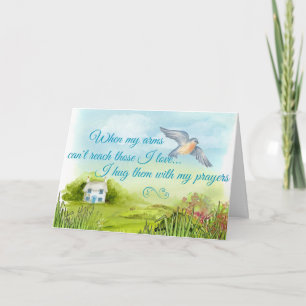 Hugging You With My Prayers Card