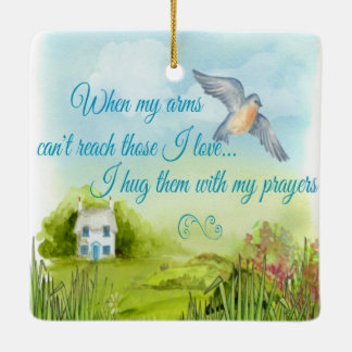 Hugging You With My Prayers Ornament