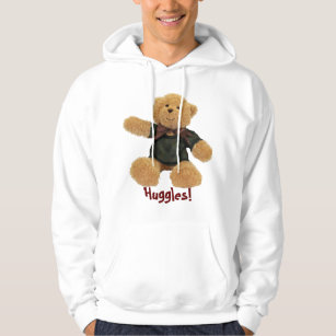 teddy bear hooded sweatshirt