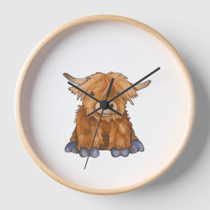 Huggy Harry - Part of my Fluffy Friends Series Cla Clock