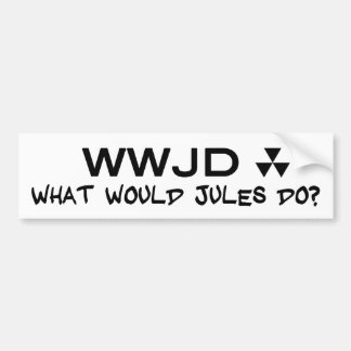 Hugh Howey What Would Jules Do Sticker
