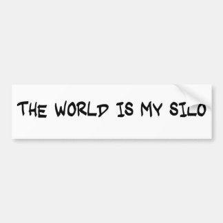 Hugh Howey WOOL The World Is My Silo Sticker