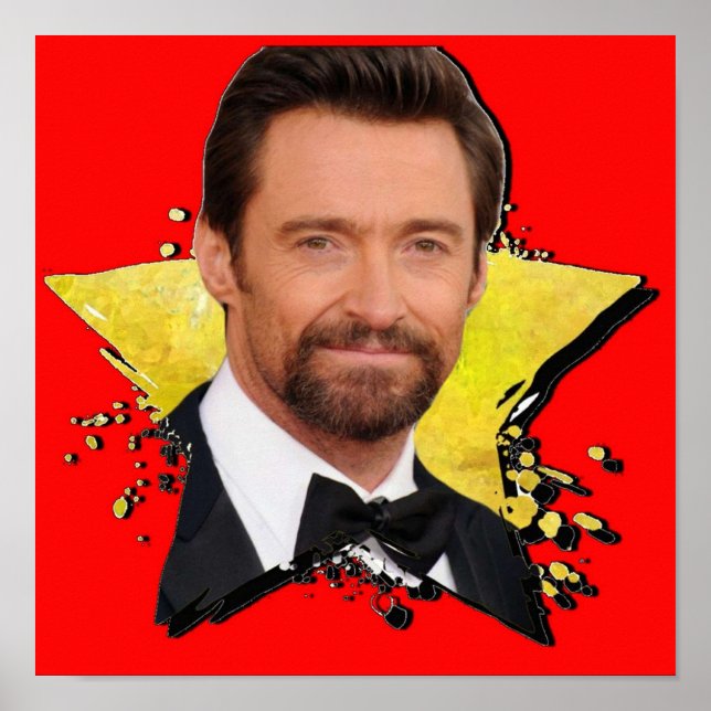 Hugh jackman poster (Front)