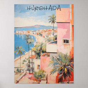 Hugharda Egypt ravel City Painting Aesthetic Poster