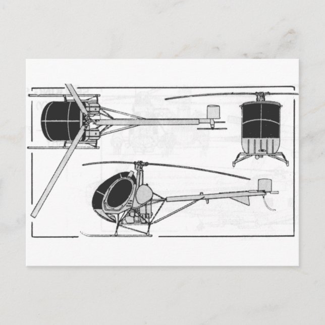 Hughes Cbi 300 Postcard (Front)