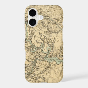 Hughes Military Map Of Richmond and Petersburgh