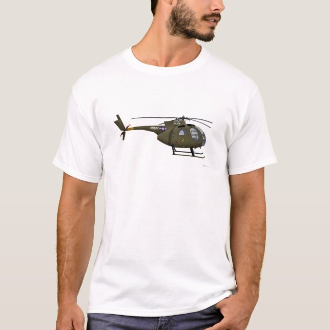 Hughes OH-6 Cayuse Cav T-Shirt (Front)