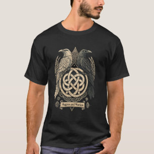 Huginn & Muninn Viking Raven u2013 Norse Mythology T-Shirt