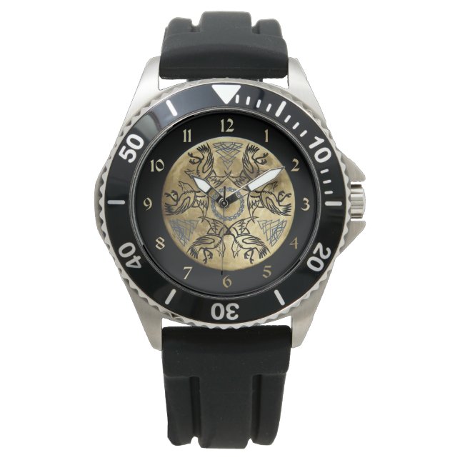Huginn & Muninn Watch (Front)