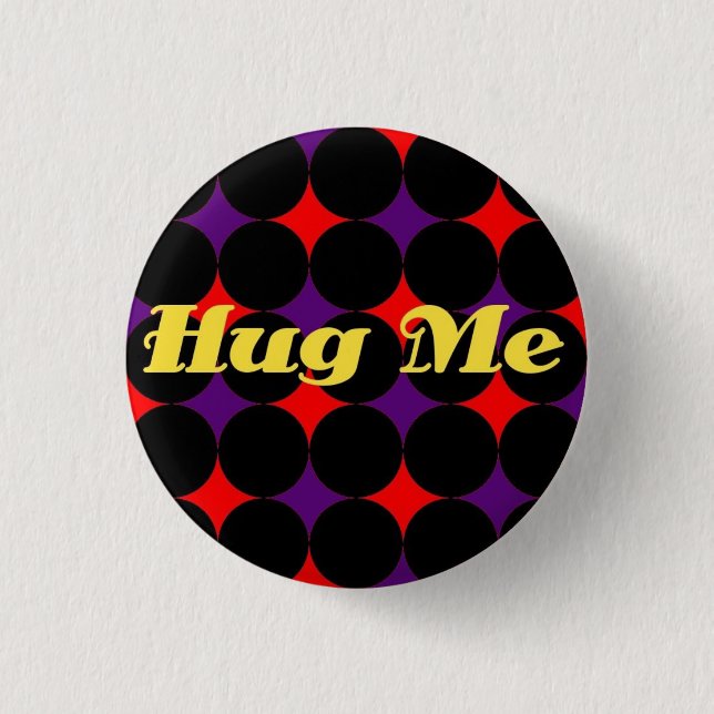 Hugme 3 Cm Round Badge (Front)