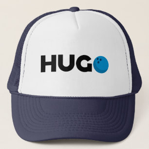 Hugo bowling trucker hat