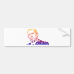Hugo Chavez - Hugo in Words style Bumper Sticker