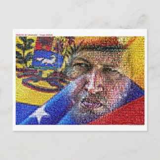 Hugo Chavez – Venezuela. Postcard