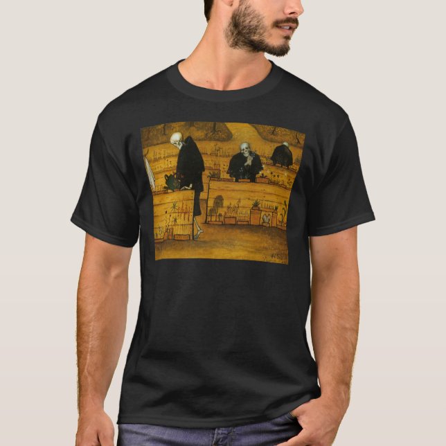 Hugo Simberg's Garden of Death T-Shirt (Front)