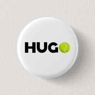 Hugo Tennis 3 Cm Round Badge