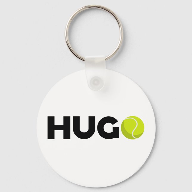 Hugo Tennis Key Ring (Front)