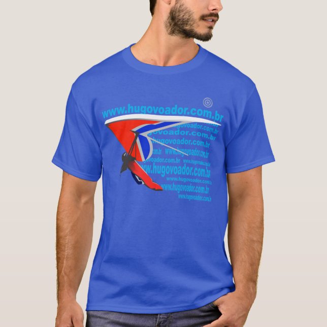 HUGOVOADOR.COM.BR (pontocentral) T-Shirt (Front)