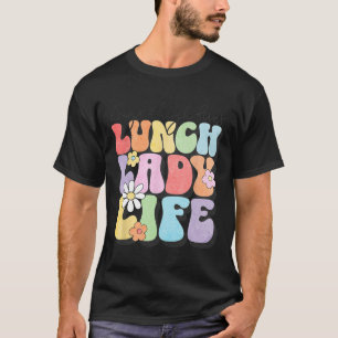 Hugs Amp; High Fives Lunch Lady Vibes School Appre T-Shirt