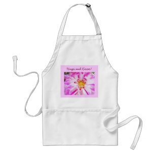 Hugs and Kisses! apron gifts Pink Dahlia