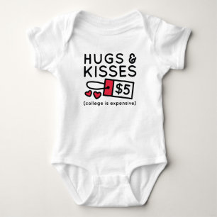Hugs And Kisses Baby Bodysuit