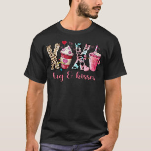 Hugs and Kisses Coffee Lover T-Shirt