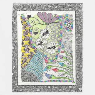 Hugs and Kisses Fleece Blanket