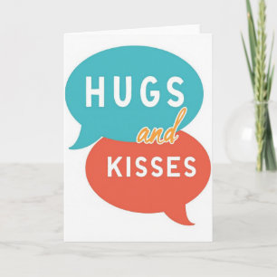 Hugs And Kisses Graphic Card