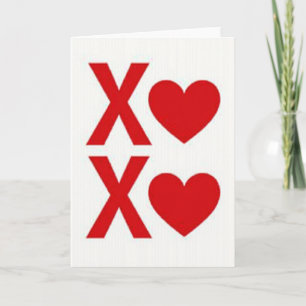 Hugs And Kisses Heartfelt Card