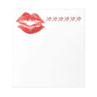 Hugs and Kisses Notepad