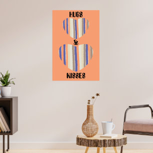 Hugs and Kisses Poster