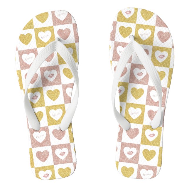 Hugs and kisses thongs (Footbed)