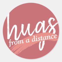 hugs from a distance in maude pink