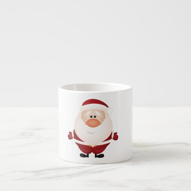 Hugs from Santa Claus Espresso Cup (Front)