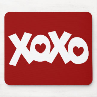 Hugs & Kisses Love & Hearts Mouse Pad