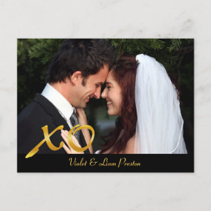 Hugs & Kisses Thank You Postcard