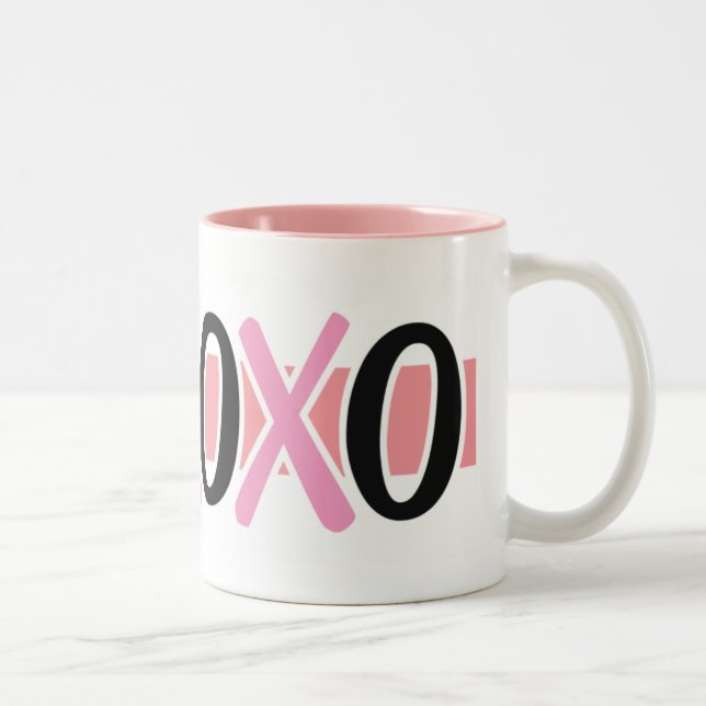 Hugs & Kisses Valentine Mug (Right)