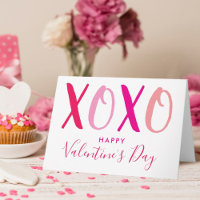 Hugs & Kisses (XOXO) Modern Valentine's Day