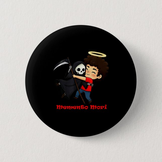 Hugs - Memento Mori  6 Cm Round Badge (Front)
