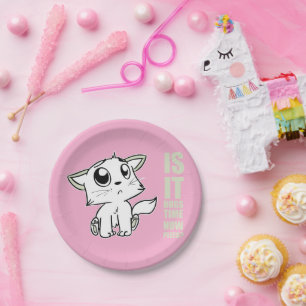 Hugs time paper plate
