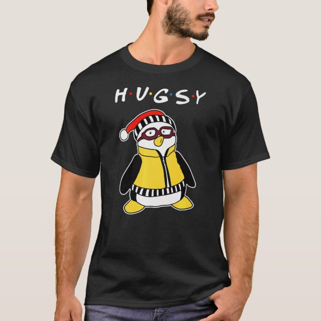 Hugsy the penguin T-Shirt (Front)