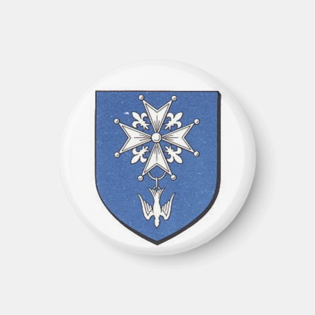 Huguenot Cross Magnet (Front)