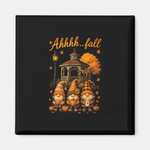 Hugvyn Ahhhh...fall Season Pumpkin Gnome Autumn Th Magnet