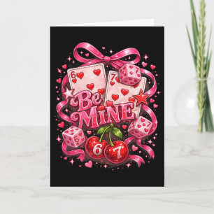 Hugvyn Be Mine Valentine Playing Cards Dice 67 Che