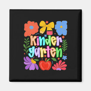 Hugvyn Ck To School Kindergarten Preppy Teacher Fl Magnet